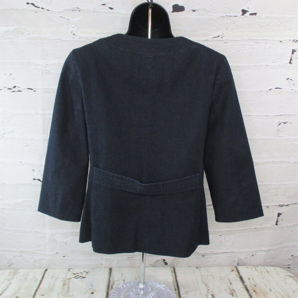 Focus 2000 Petite Boxy Denim Jacket - Picture 3 of 6